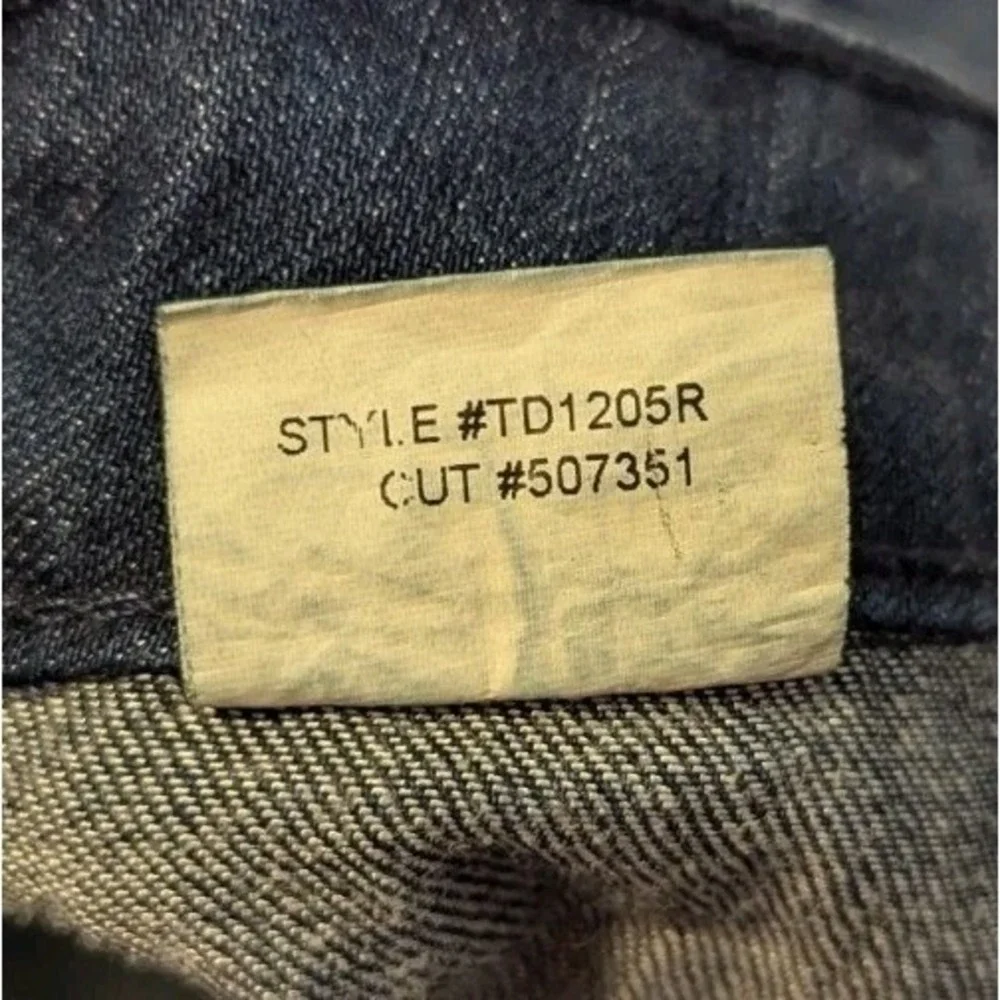 Anthropologie Level Ninety Nine Women's 8 Blue Jean Cuffed Shorts Low‎ Rise Y2K - Picture 10 of 10